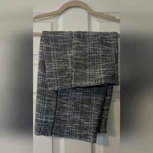Liverpool Black and Gray Herringbone Skirt